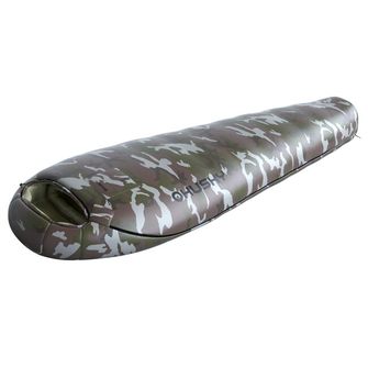 Husky Synthetic winter sleeping bag Army -17°C, green