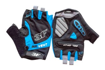 3F Vision Cycling Gloves Air vent, blue