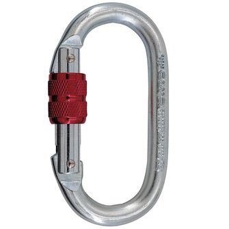CAMP Oval carabiner with screw lock