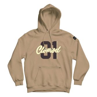 CloMod Hoody "one", Tan Brown