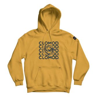 CloMod Hoody "twirl", Spicy Mustard Yellow