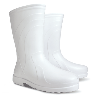 Demar Women's rubber work boots LUNA, white