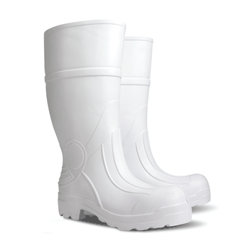 Demar Men's rubber work boots PREDATOR XL, white