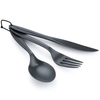 GSI Outdoors Ring Cutlery Set, grey