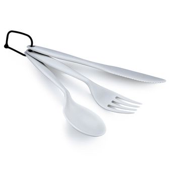 GSI Outdoors cutlery set, eggshell