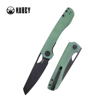 KUBEY Folding knife Elang Jade & Black