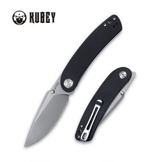KUBEY Folding knife Momentum Black (AUS-10)