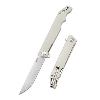 KUBEY Folding knife Pylades Ivory