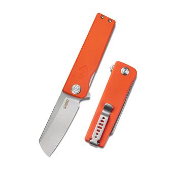 KUBEY Folding knife Sailor Orange G10