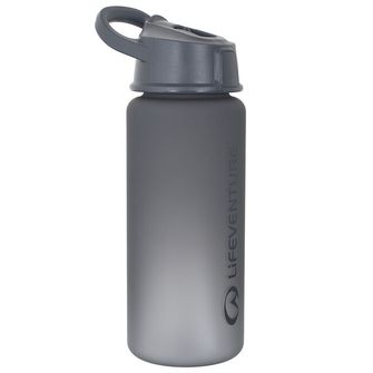 Lifeventure Flip-Top Water Bottle 750 ml, grey