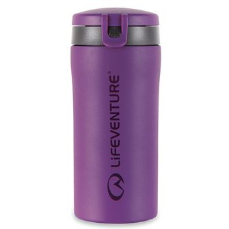 Lifeventure Flip-Top Thermal Mug 300 ml, purple