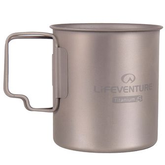 Lifeventure Titanium mug 450 ml