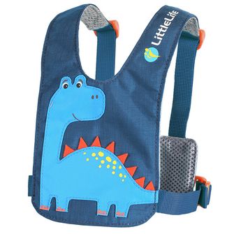 LittleLife children's harness with leash, dino