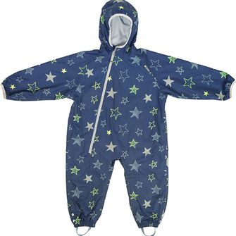 LittleLife Water and windproof jumpsuit with fleece lining 6-12 months, stars