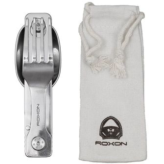 ROXON Cutlery Set, C1, 3-part, Stainless Steel