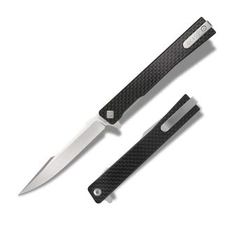 OCASO Folding knife Solstice Carbon Fiber + Satin / Harpoon