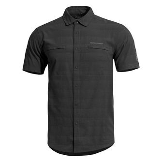 Pentagon Ripple Shirt, Black