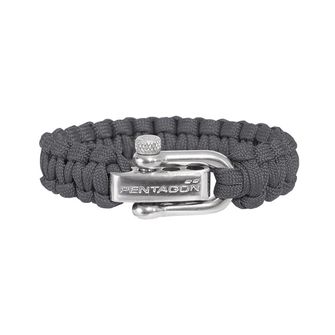 Pentagon Survival Bracelets Pentagon 2.0, Grey